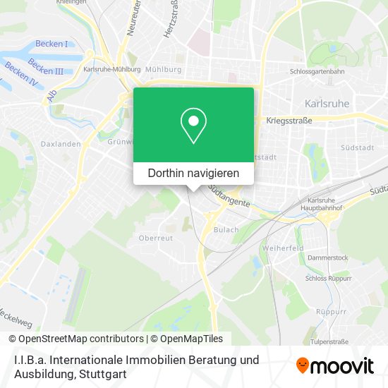 I.I.B.a. Internationale Immobilien Beratung und Ausbildung Karte