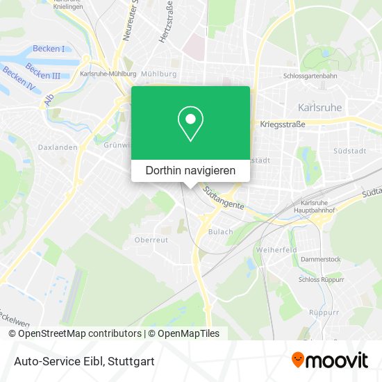 Auto-Service Eibl Karte