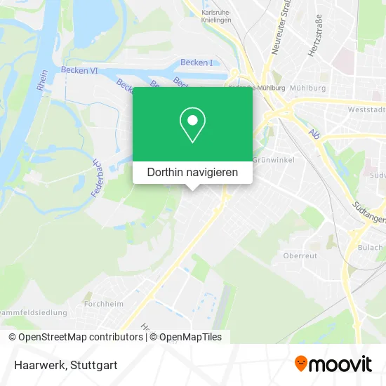 Haarwerk Karte