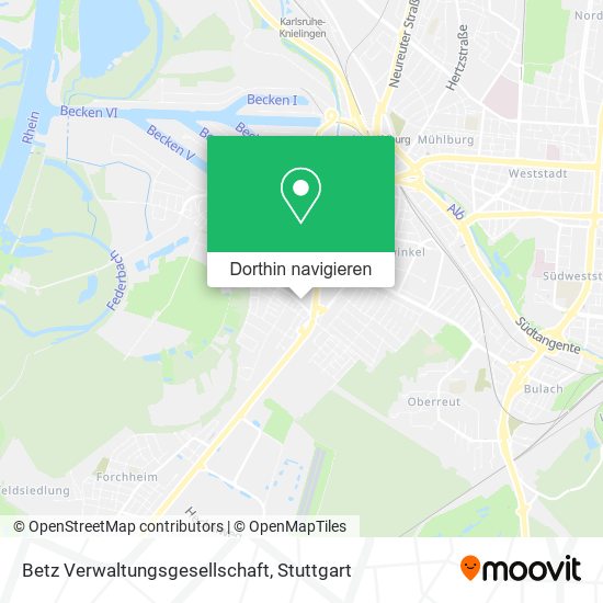 Betz Verwaltungsgesellschaft Karte