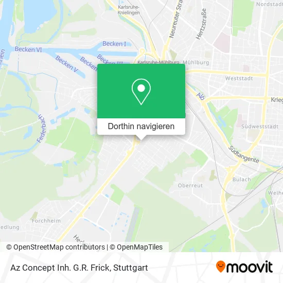 Az Concept Inh. G.R. Frick Karte