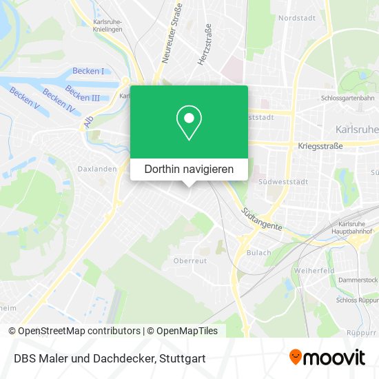 DBS Maler und Dachdecker Karte