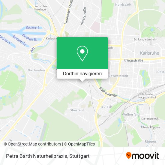 Petra Barth Naturheilpraxis Karte