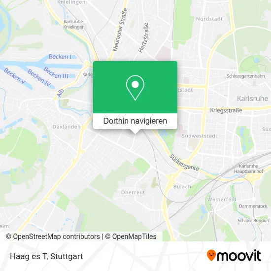 Haag es T Karte