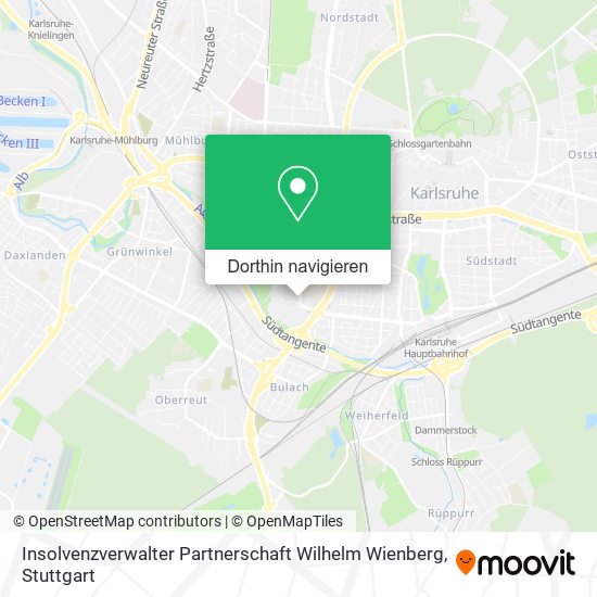 Insolvenzverwalter Partnerschaft Wilhelm Wienberg Karte