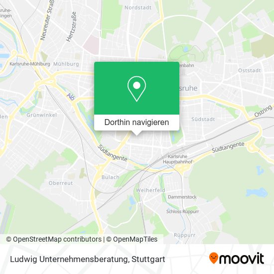 Ludwig Unternehmensberatung Karte