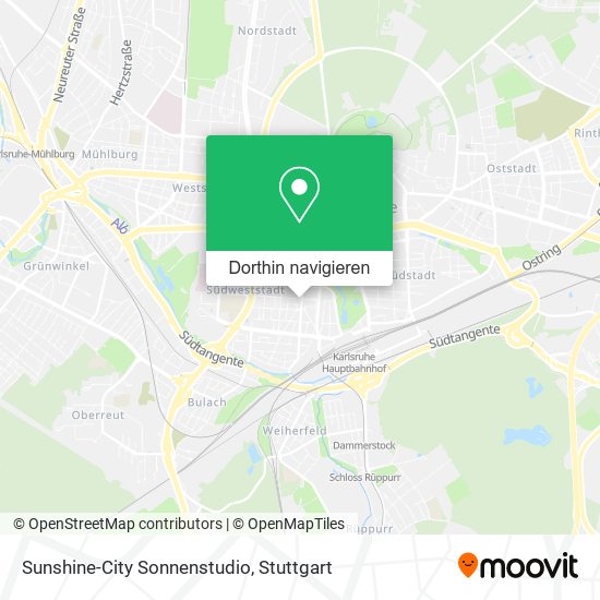 Sunshine-City Sonnenstudio Karte