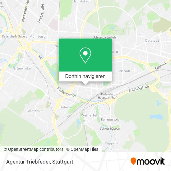 Agentur Triebfeder Karte