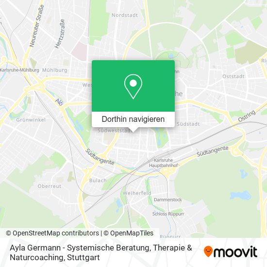 Ayla Germann - Systemische Beratung, Therapie & Naturcoaching Karte