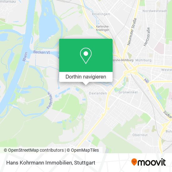 Hans Kohrmann Immobilien Karte