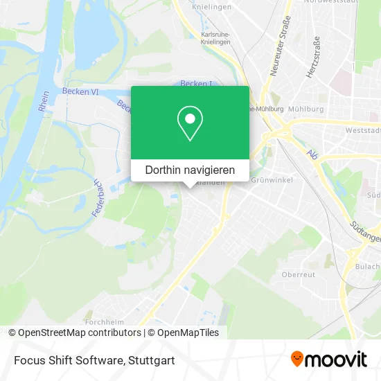 Focus Shift Software Karte