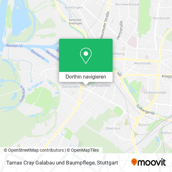 Tamas Cray Galabau und Baumpflege Karte