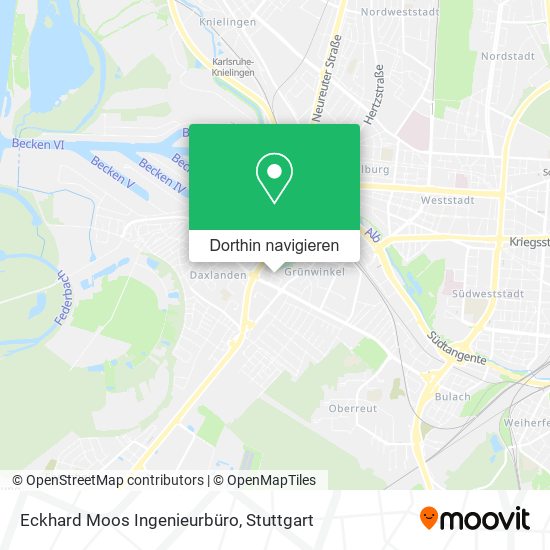 Eckhard Moos Ingenieurbüro Karte