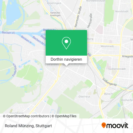 Roland Münzing Karte