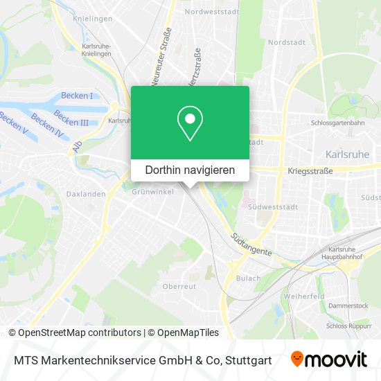 MTS Markentechnikservice GmbH & Co Karte
