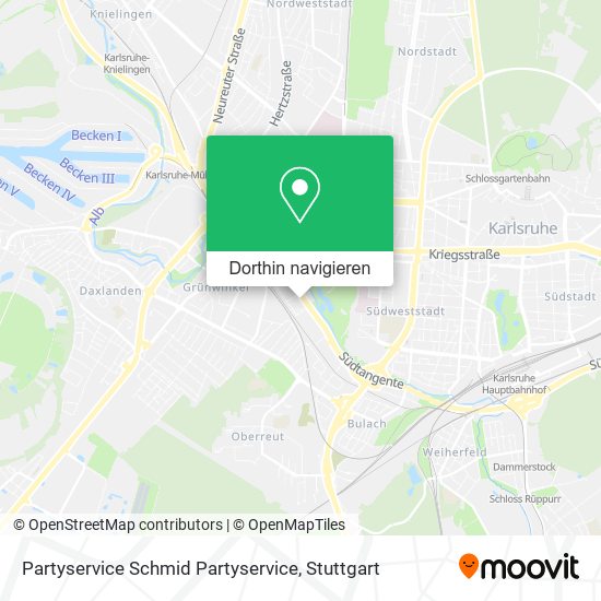 Partyservice Schmid Partyservice Karte