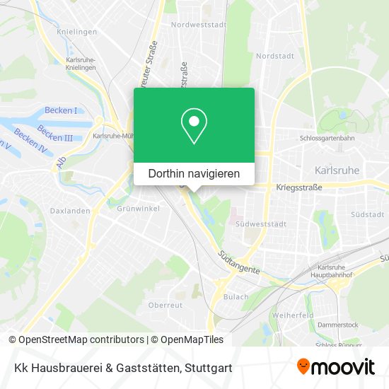 Kk Hausbrauerei & Gaststätten Karte