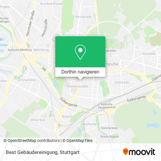 Best Gebäudereinigung Karte