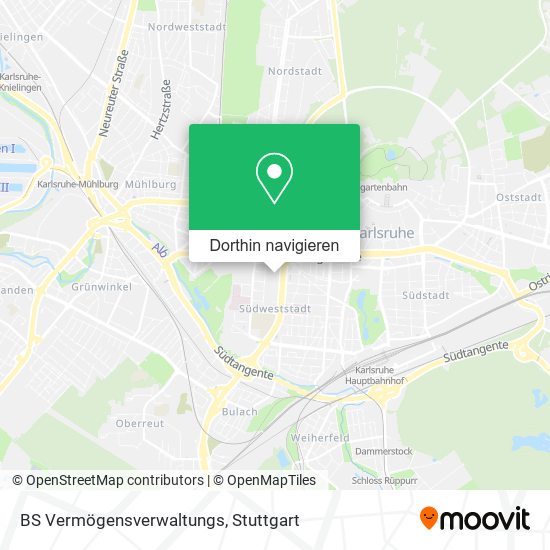 BS Vermögensverwaltungs Karte