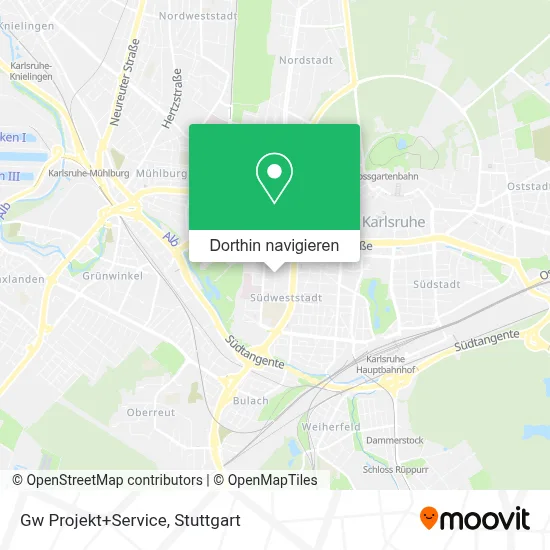 Gw Projekt+Service Karte