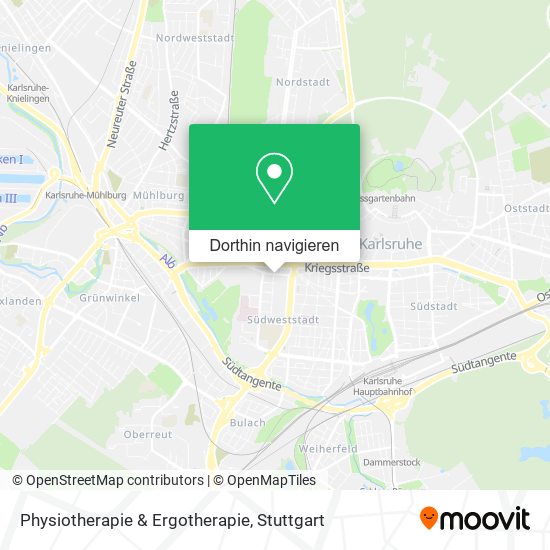 Physiotherapie & Ergotherapie Karte