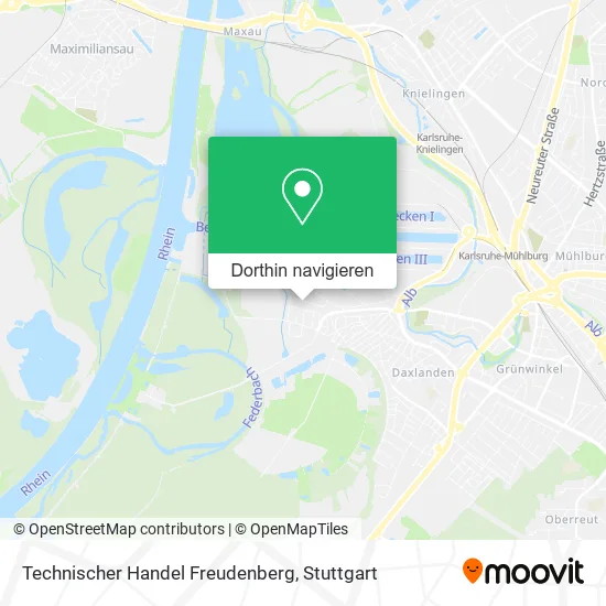 Technischer Handel Freudenberg Karte