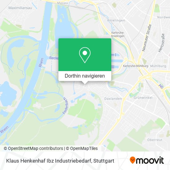 Klaus Henkenhaf Ibz Industriebedarf Karte