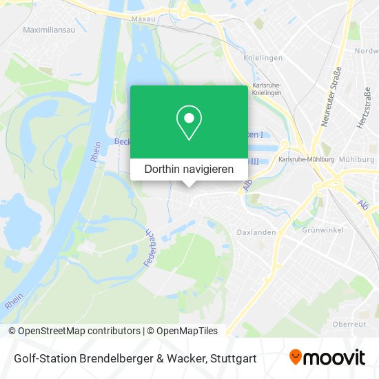 Golf-Station Brendelberger & Wacker Karte