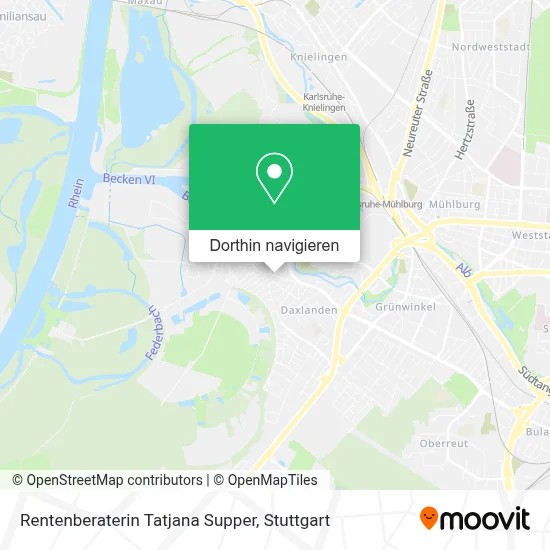 Rentenberaterin Tatjana Supper Karte