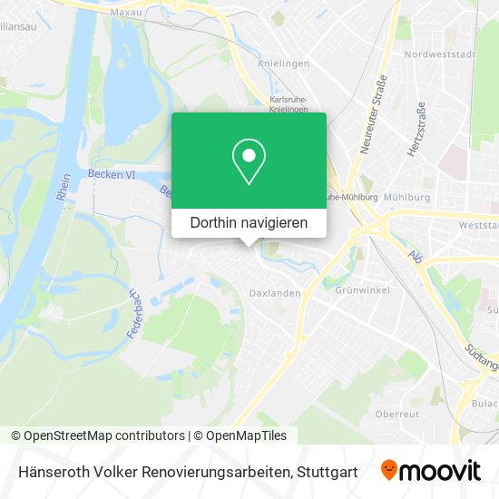 Hänseroth Volker Renovierungsarbeiten Karte