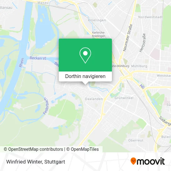 Winfried Winter Karte