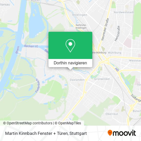 Martin Kinnbach Fenster + Türen Karte