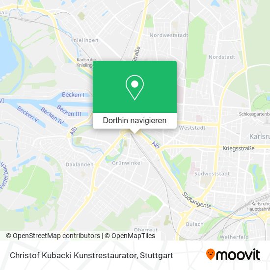 Christof Kubacki Kunstrestaurator Karte