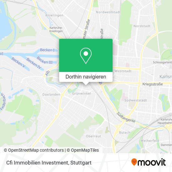 Cfi Immobilien Investment Karte