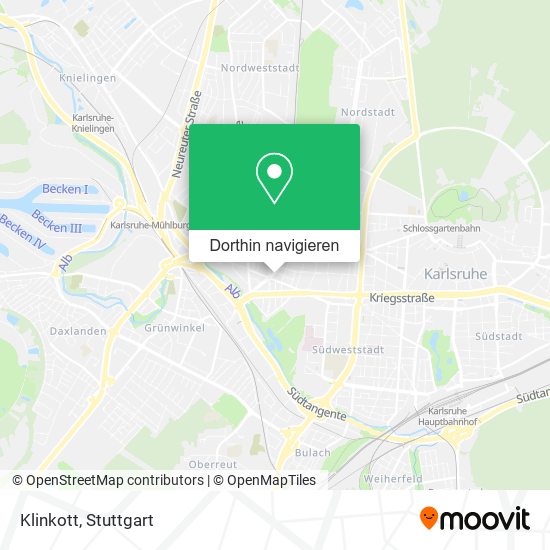 Klinkott Karte