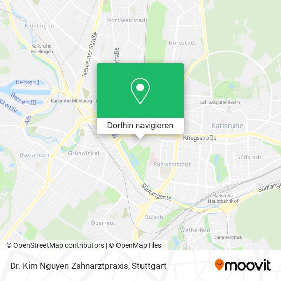 Dr. Kim Nguyen Zahnarztpraxis Karte