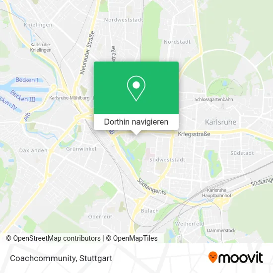 Coachcommunity Karte