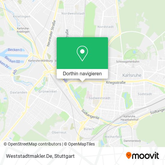 Weststadtmakler.De Karte