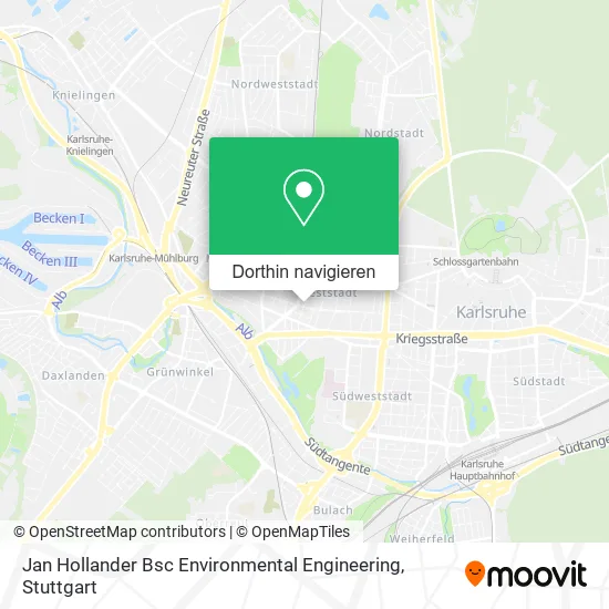 Jan Hollander Bsc Environmental Engineering Karte