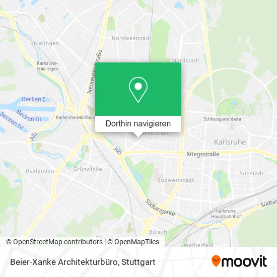 Beier-Xanke Architekturbüro Karte