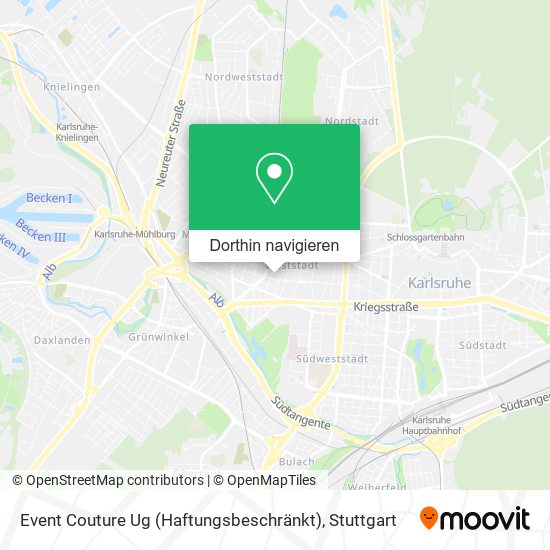 Event Couture Ug (Haftungsbeschränkt) Karte