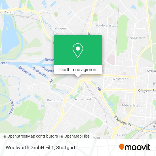 Woolworth GmbH Fil 1 Karte