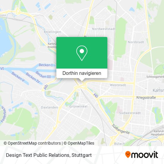 Design Text Public Relations Karte