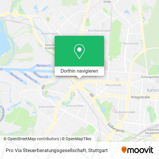Pro Via Steuerberatungsgesellschaft Karte