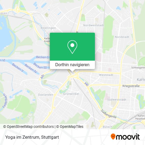 Yoga im Zentrum Karte