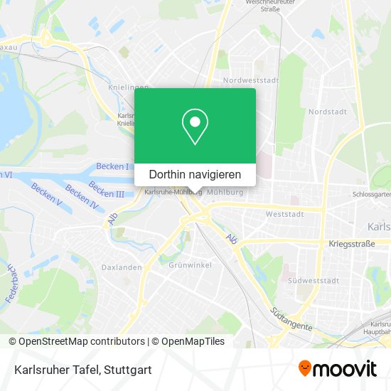 Karlsruher Tafel Karte