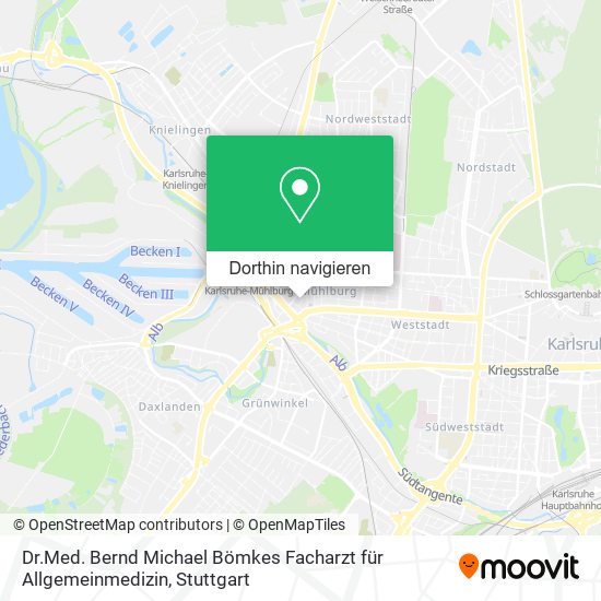 Dr.Med. Bernd Michael Bömkes Facharzt für Allgemeinmedizin Karte