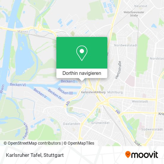 Karlsruher Tafel Karte