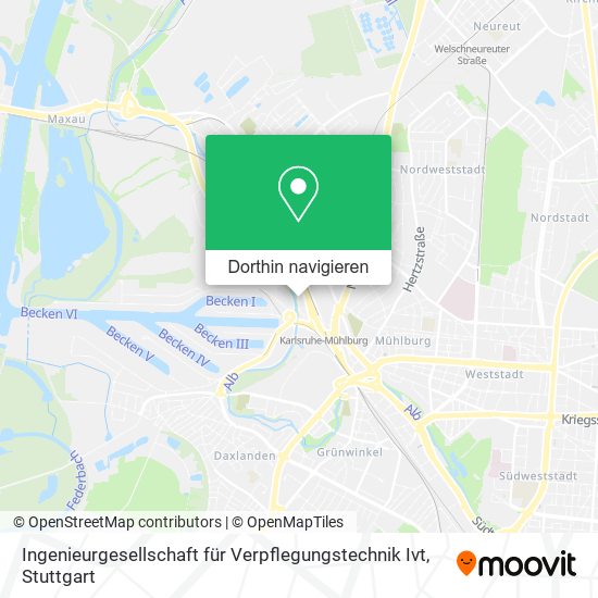 Ingenieurgesellschaft für Verpflegungstechnik Ivt Karte