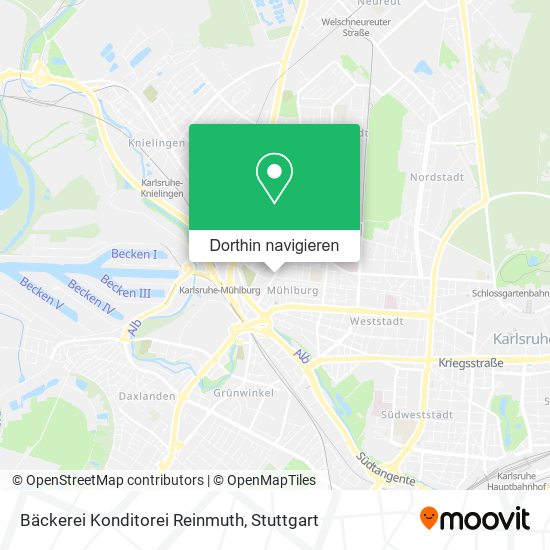Bäckerei Konditorei Reinmuth Karte